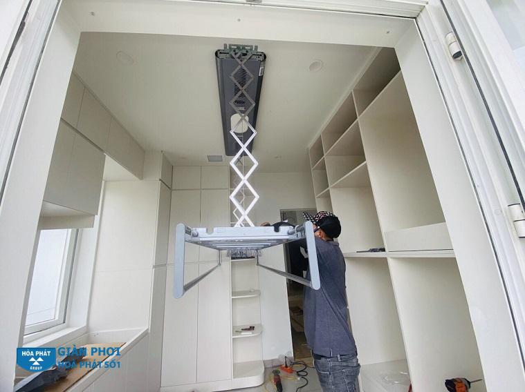 Dịch vụ lắp đặt giàn phơi thông minh