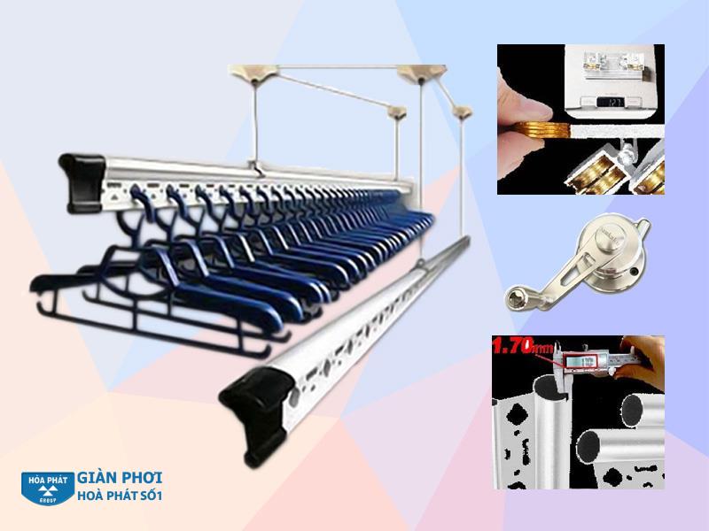 Giàn phơi nhập khẩu cao cấp